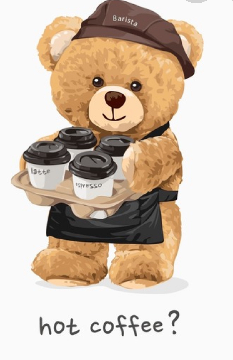 The Snug Mug bear barista
